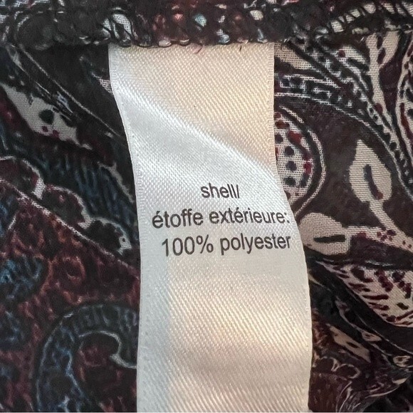 Maurice’s plus burgundy and teal top size 2X - Picture 5 of 5